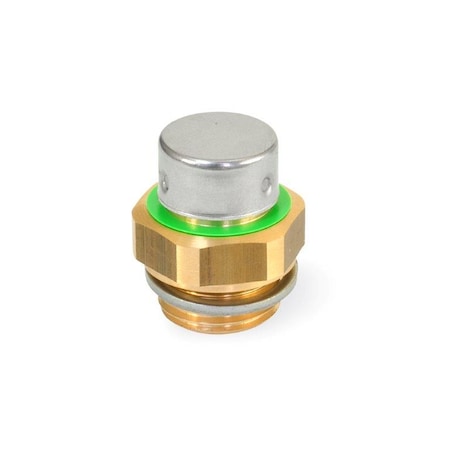 GN881-M30X1.5-200-MS-M Breather Valve Brass